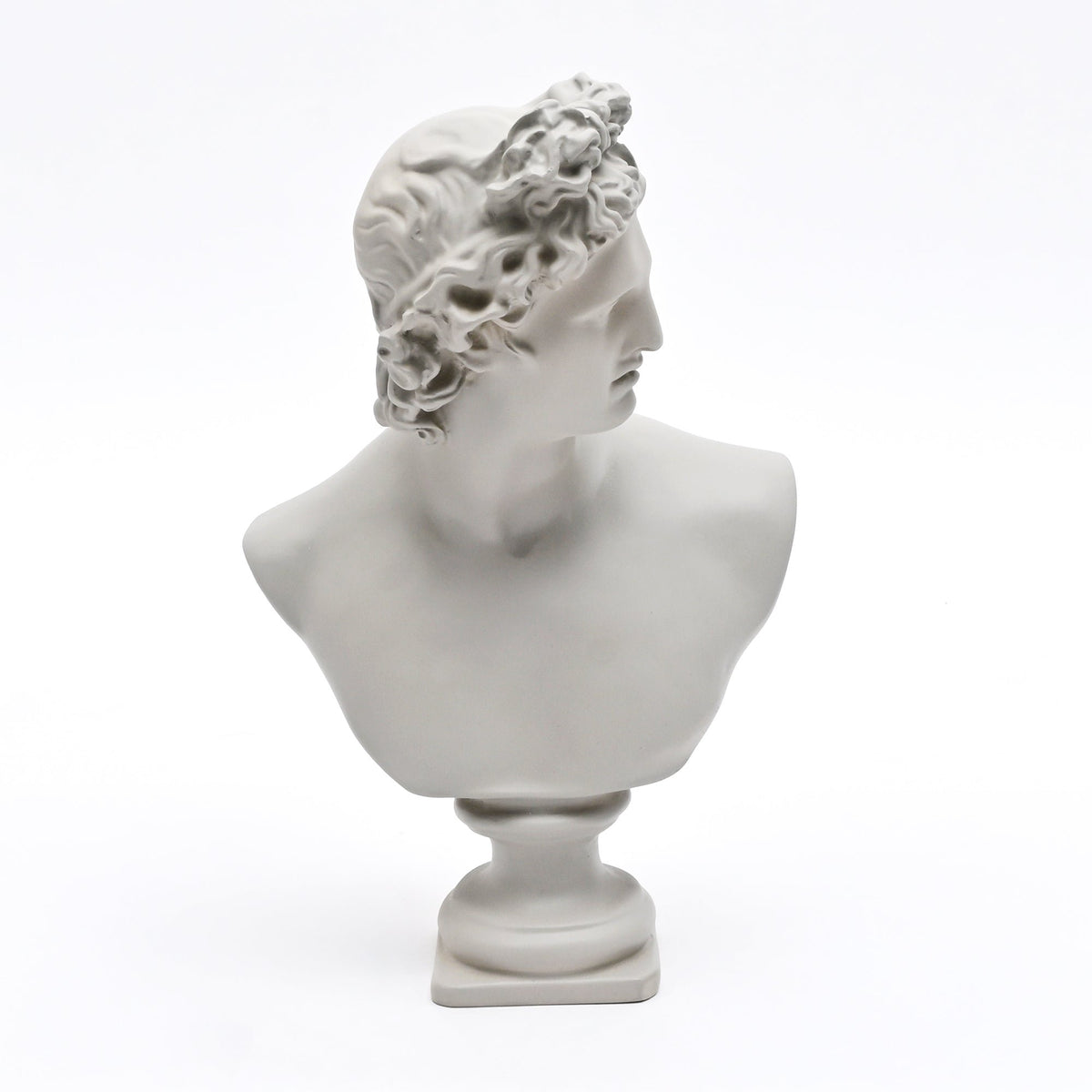 Klassieke witte Griekse godin buste sculptuur – luxe marmeren look standbeeld voor huisdecoratie, tafeldecoratie en kantoorstyling