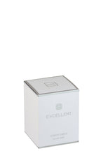 J-Line geurkaars Excellent - Cotton Candy - glas - zilver - S - 50U