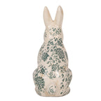 Decoratie Beeld Konijn 16x12x28 cm Beige Keramiek