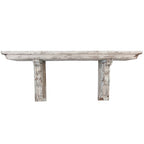 Wandrek 100x23x41 cm Wit Hout Wandplank