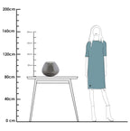 Vaas - Morava Ø32 cm grey
