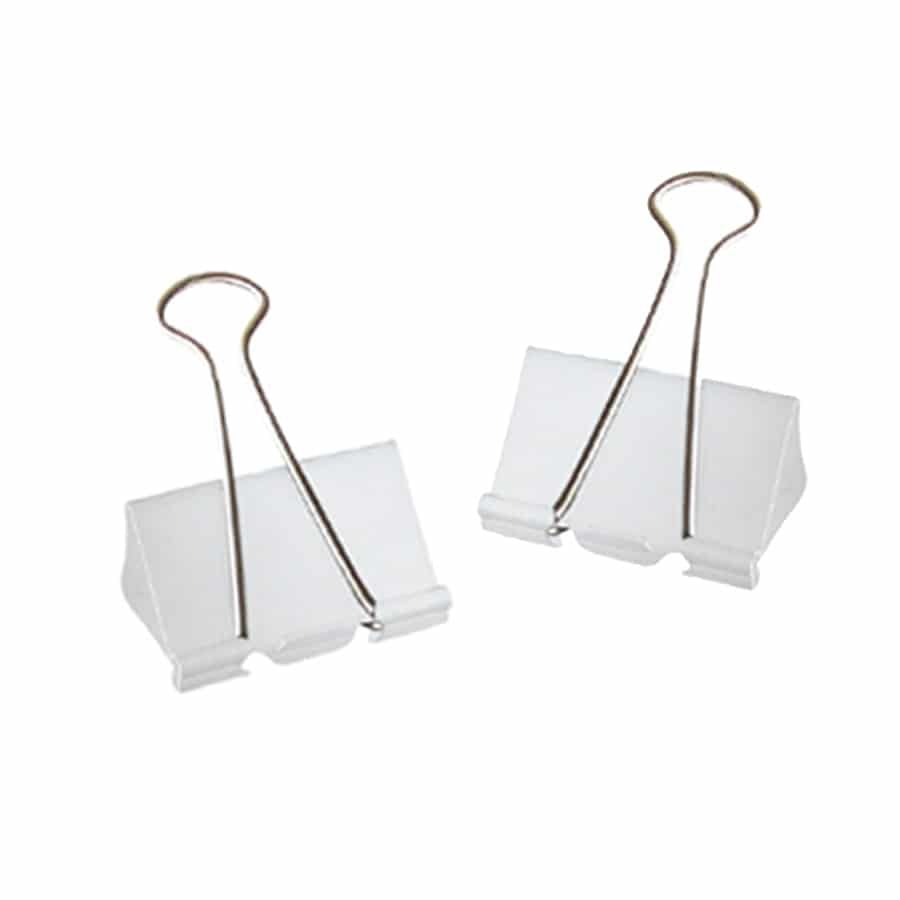 Foldback papierklemmen