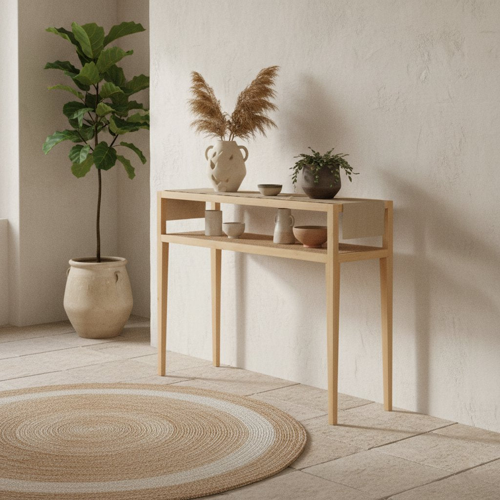Scandi console/bijzettafel