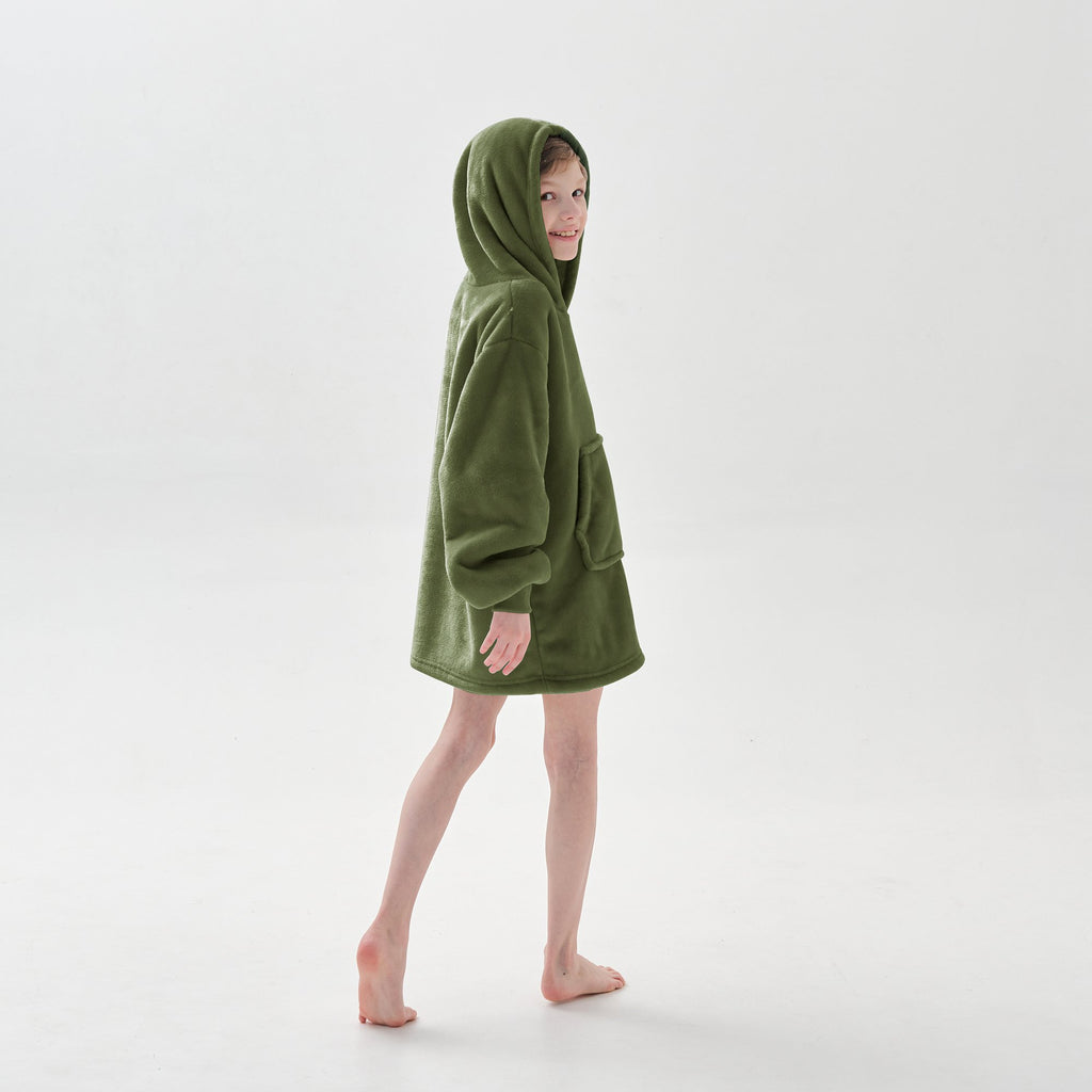 Textino Junior - Oversized hoodie 50x70 cm - Kinderen - Groen