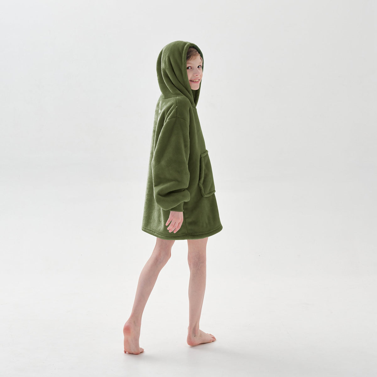 Textino Junior - Oversized hoodie 50x70 cm - Kinderen - Groen