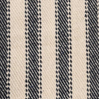 Gestreepte deken – handgeweven katoentextiel – veelzijdig decoraccent – 180x130cm