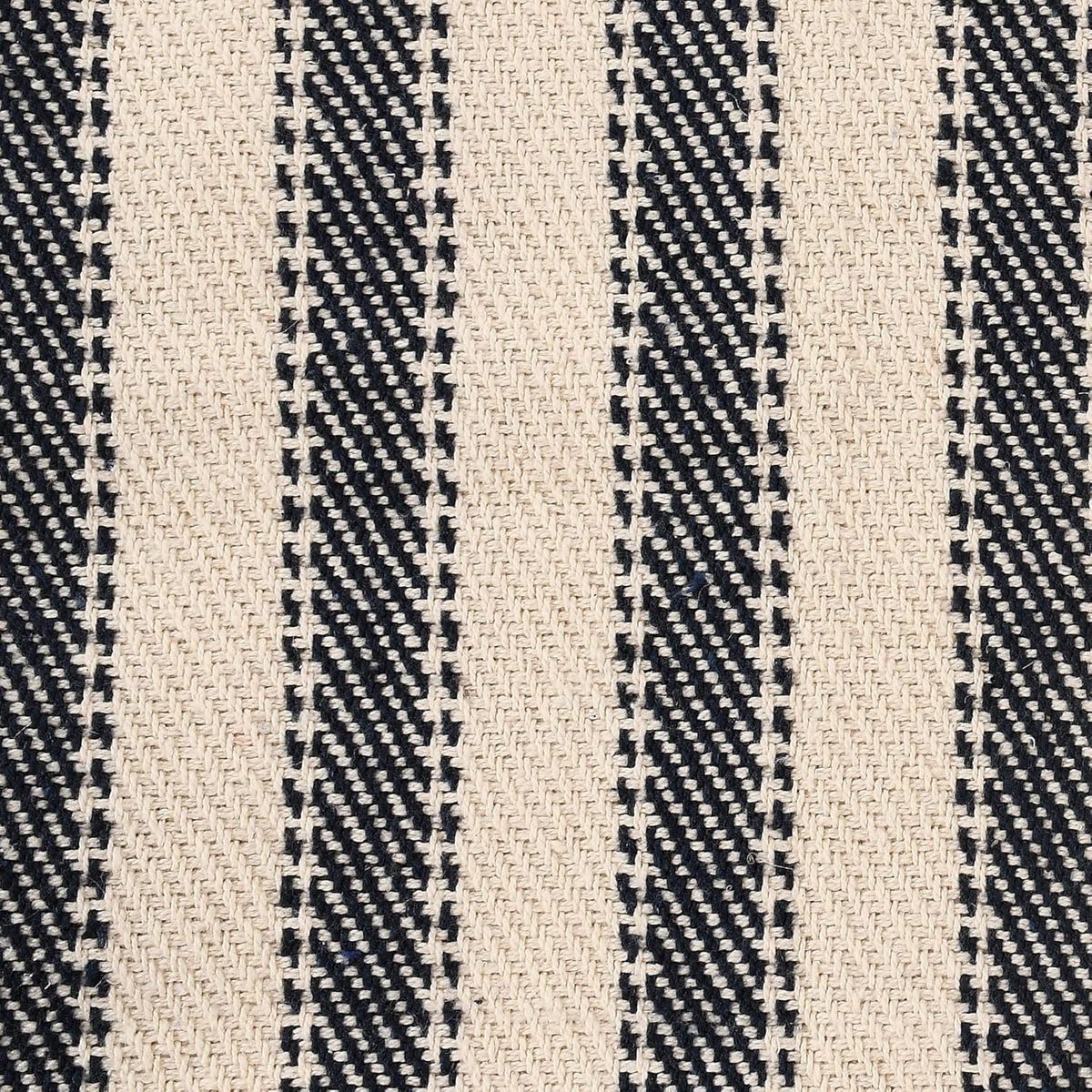 Gestreepte deken – handgeweven katoentextiel – veelzijdig decoraccent – 180x130cm