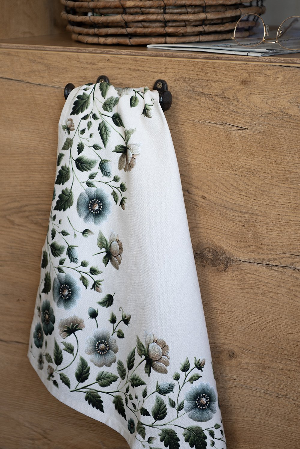 Theedoek 50x70 cm Beige Katoen