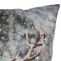 Kussenhoes 45x45 cm Grijs Polyester Hert
