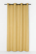 Edera gordijn oker 8 rings 135 x 260 cm