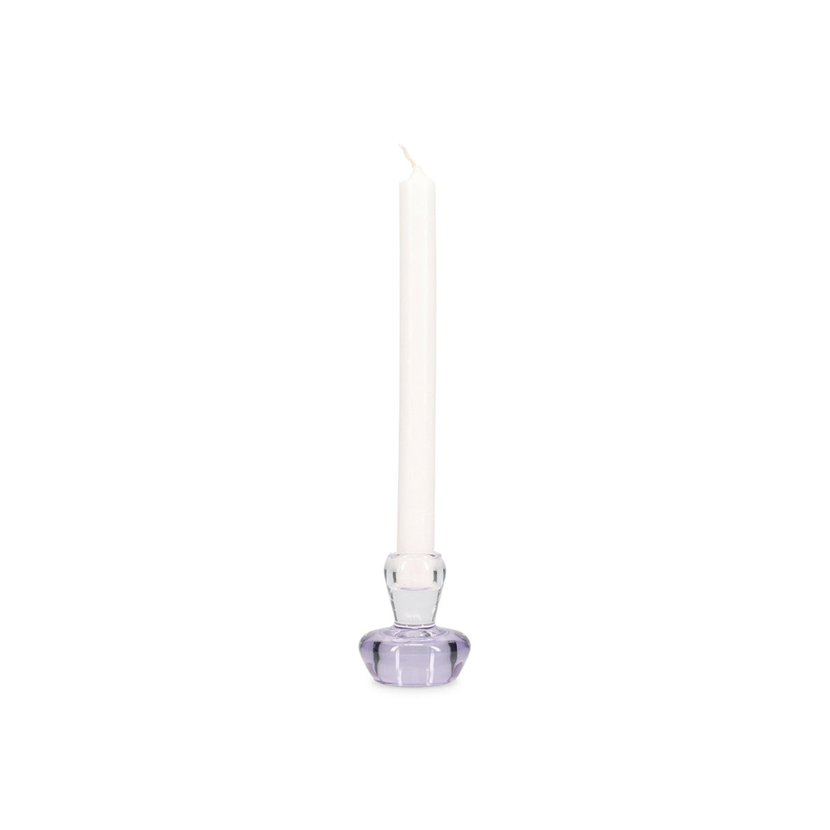 Kaarshouder H7,5cm violet Mood - Set van 2