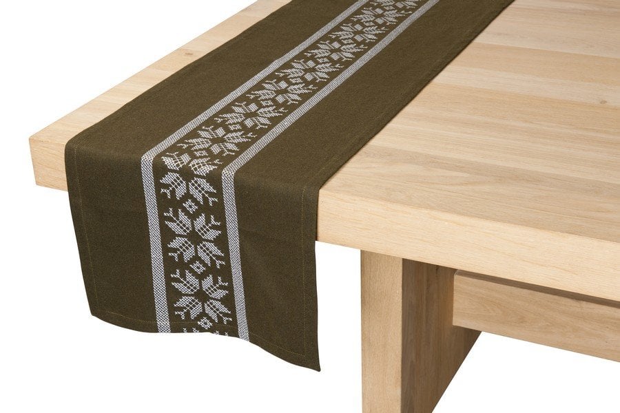 Jutland Tafelloper groen 42x220cm