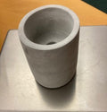 Betonnen kaarsenstandaard rond 8cm grijs