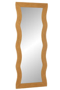 J-Line spiegel Onregelmatig - hout - naturel