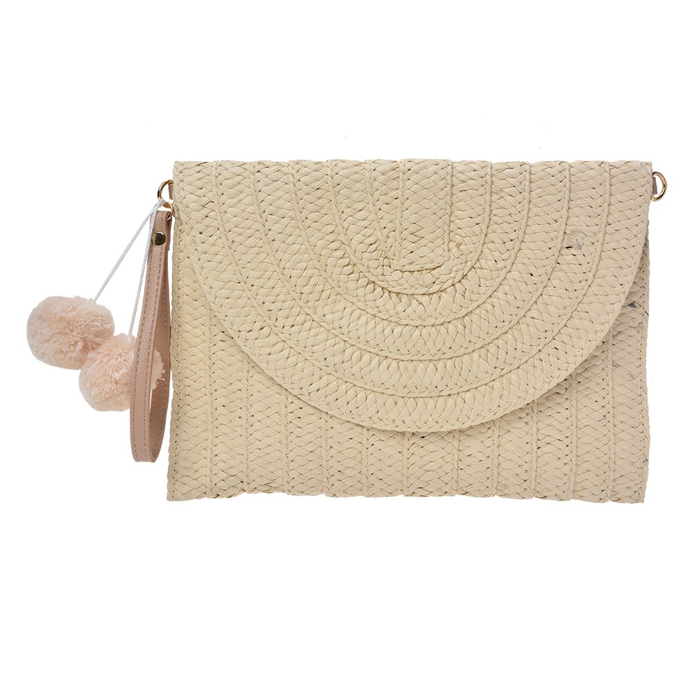 Handtas Dames Beige, Polyester 27x3x20 cm