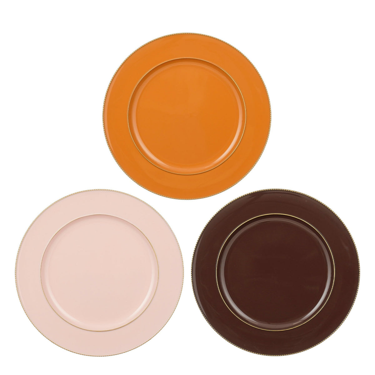 Luso decoratie bord 3 assorti 33cm
