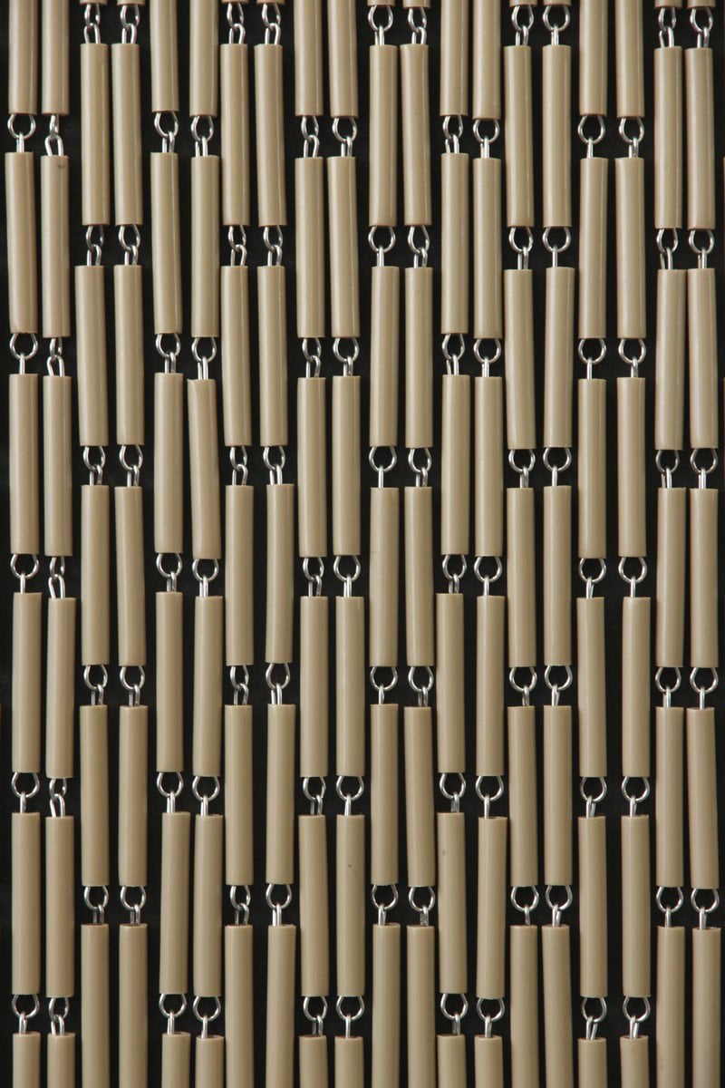Vliegengordijn Verspringend taupe 90x210 cm