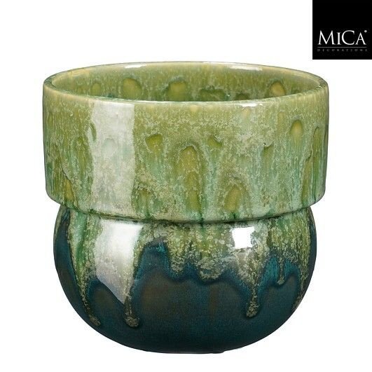 Debby pot rond groen