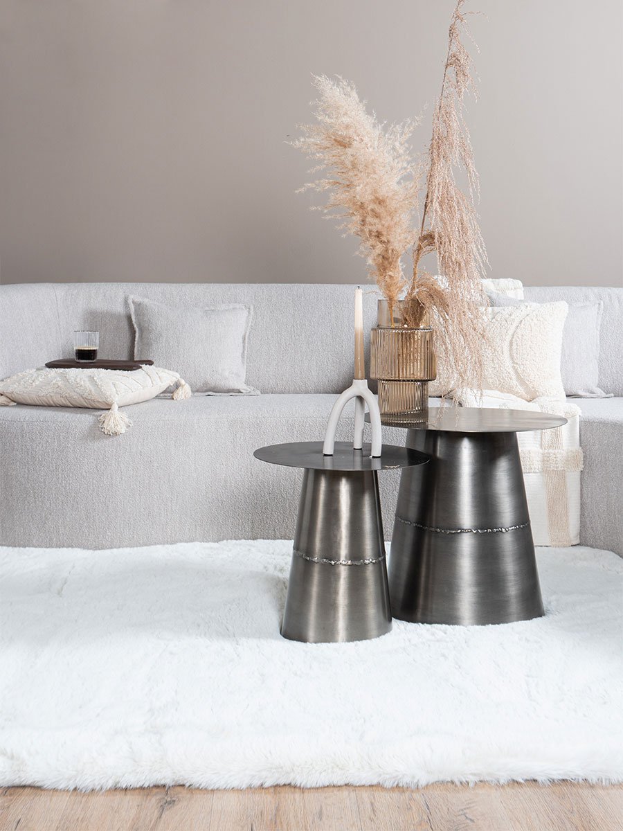 Vloerkleed Morbido Beige 160 x 230 cm