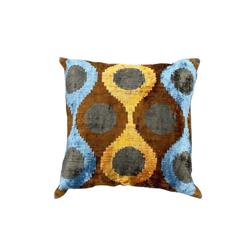 Velvet Ikat Kussen Soraya 50x50 cm