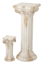 J-Line Roman sokkel voor buiten - magnesium - ecru/beige - large