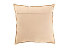 J-Line Kussen Strepen Katoen/Polyester Beige