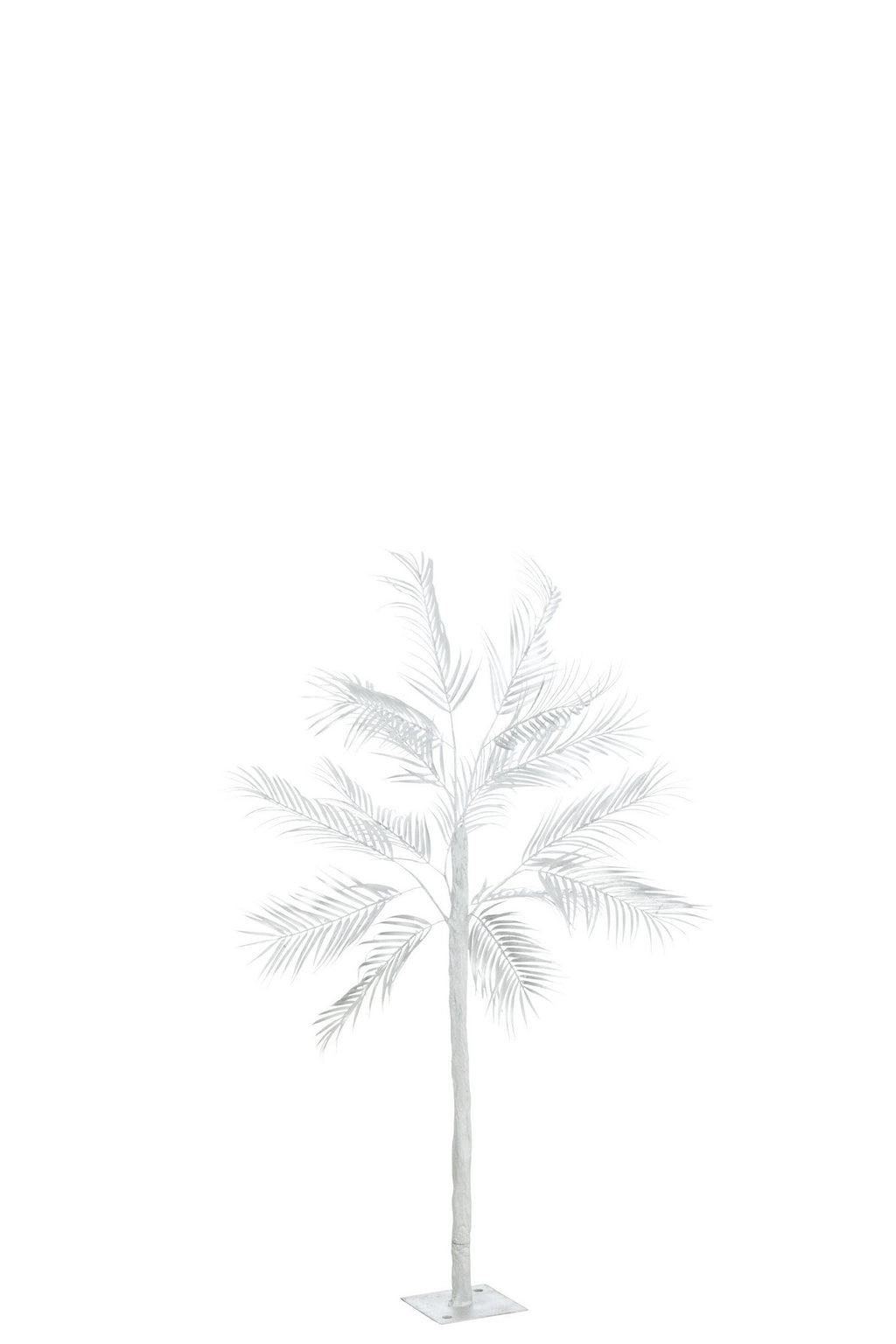 J-Line Boom Palm - metaal - zilver - small