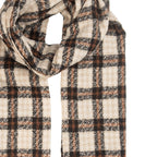 Wintersjaal Dames 50x210 cm Bruin Textiel