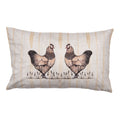 Kussenhoes 30x50 cm Beige Polyester Kippen