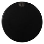 Spiegel Ø 25 cm Zwarte polyresin wandspiegel