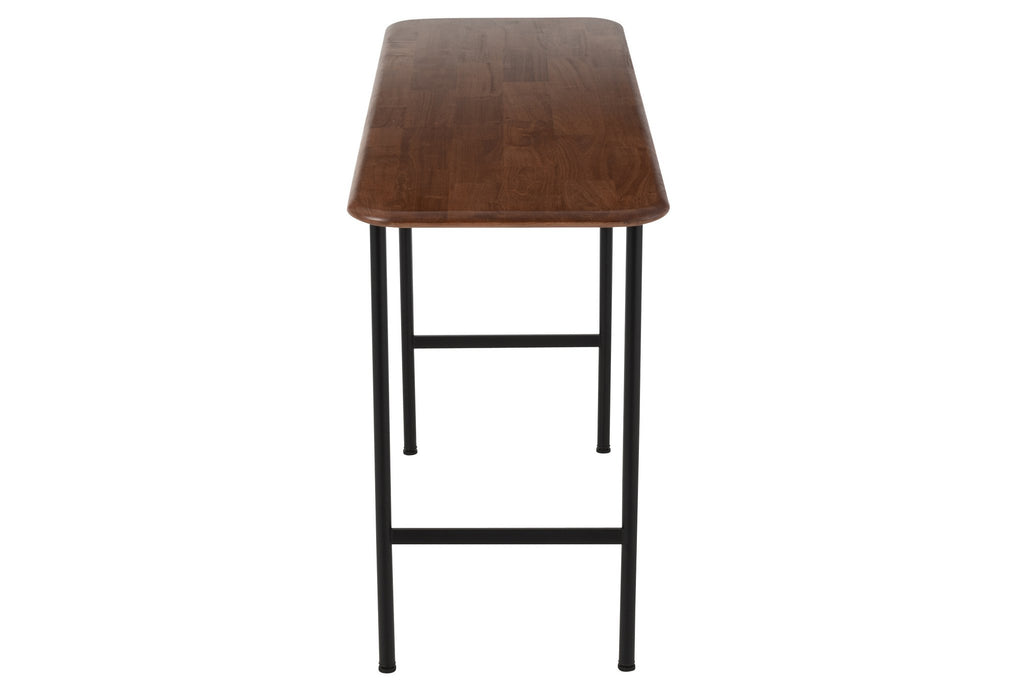 J-Line console Neo - rubber - naturel/zwart