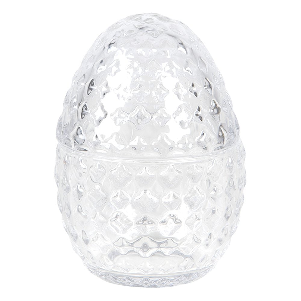 Glazen potje Ei Ø 9x12 cm Glas Potje