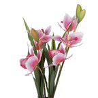 Kunstplant 14x14x55 cm Roze Kunststof