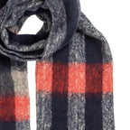 Wintersjaal Dames 50x210 cm Rood Textiel