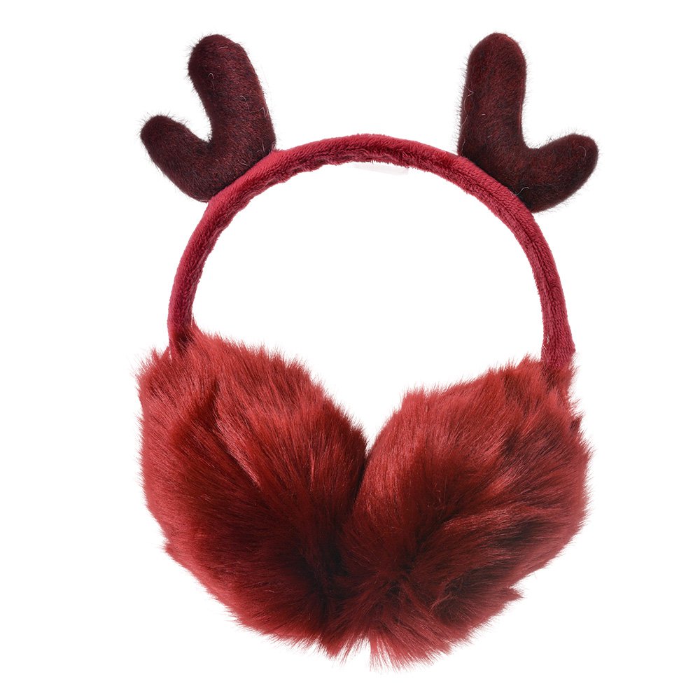Oorwarmers Kinderen one size Rood Polyester