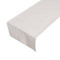 Herringbone Metallic Tafelloper roze 50x140cm