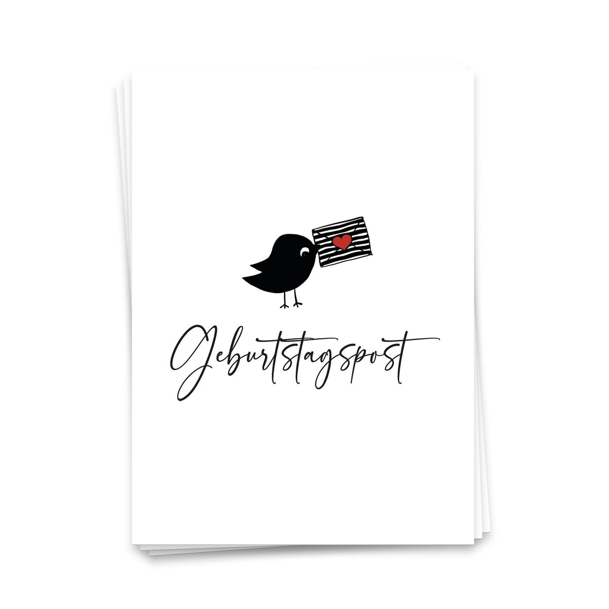 Verjaardagspost - Verjaardagskaart 10 Set