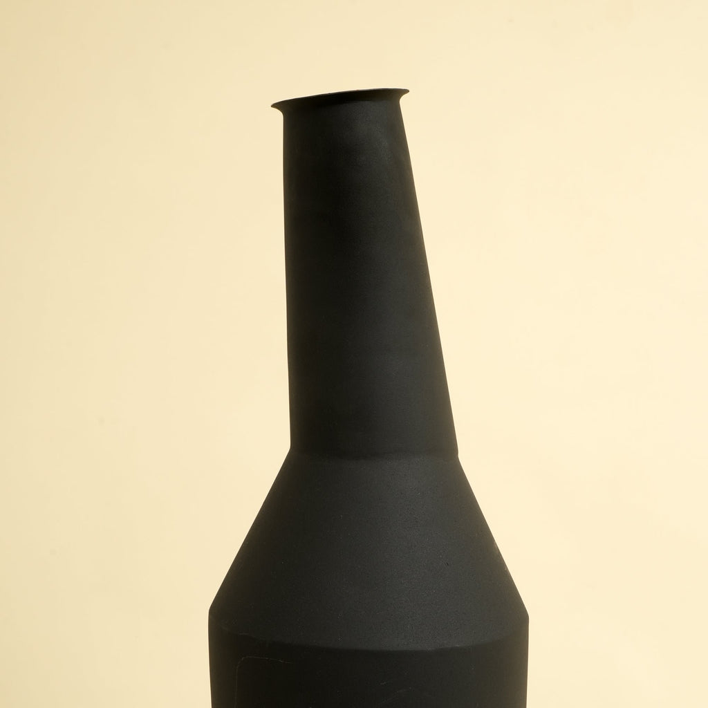 Zwarte Vloervaas - Medium Vaas Decor Zwart