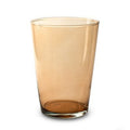 Conische vaas 'kick' beige h20 d14 cm