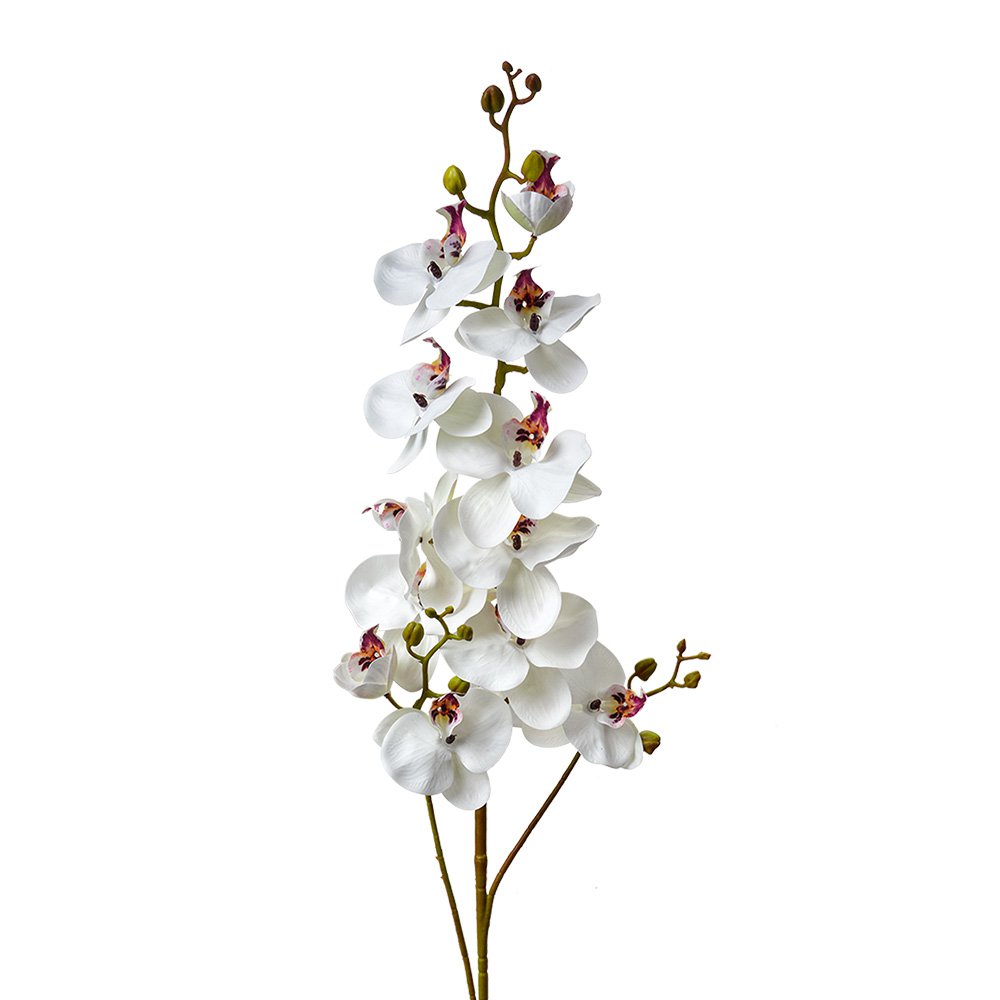 Kunstbloem 116 cm Wit Kunststof
