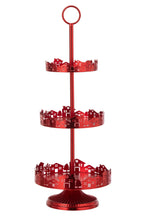 J-Line Decoratief dienblad - ijzer - rood