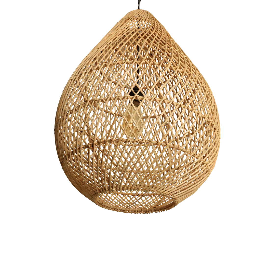 Maze hanglamp druppel naturel