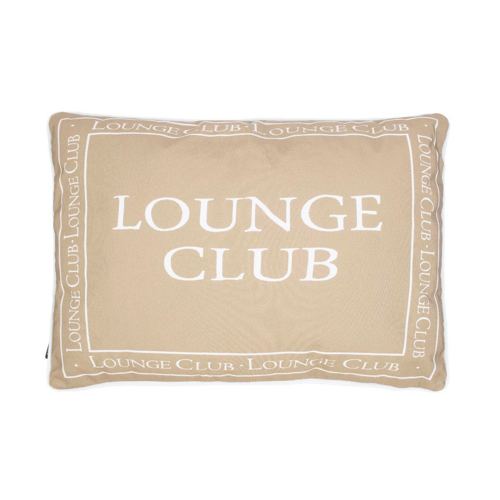Lounge Club buitenkussen taupe 50x70cm