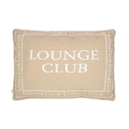 Lounge Club buitenkussen taupe 50x70cm