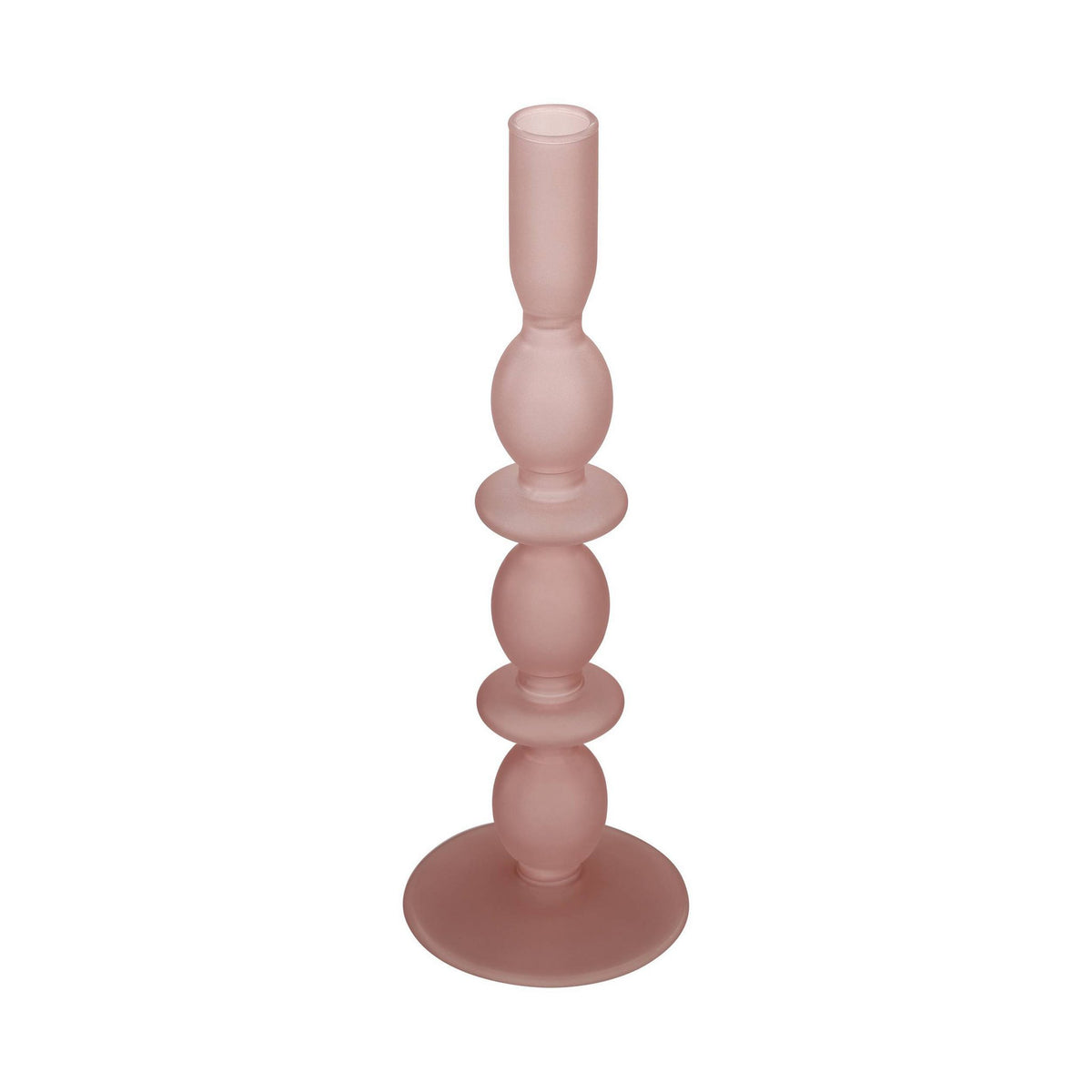 Kandelaar Molume Roze 9x26,5cm
