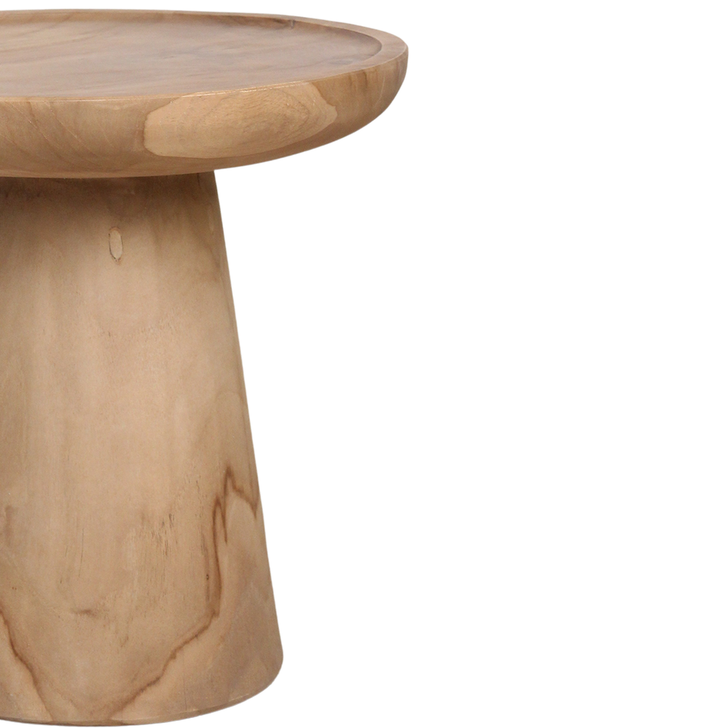 Nero teakhouten bijzettafel Ray