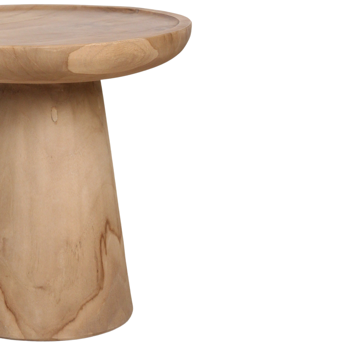 Nero teakhouten bijzettafel Ray