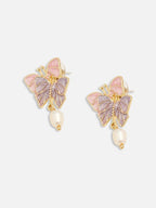 Met parels versierde studs – Elegante oorbellen – Verguld – Retailassortiment