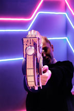 Eco Wood Art (EWA) 3D Mechanische Puzzel, Ping Pong Gun, 4189, 38,7x9,6x29,8cm