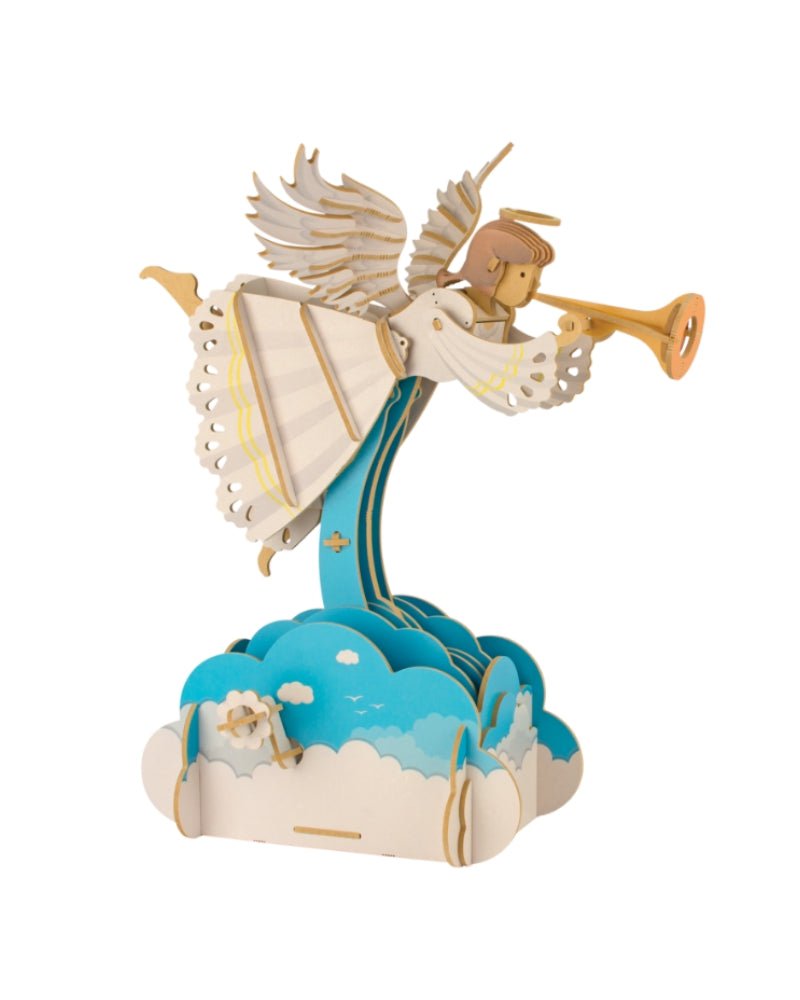Ilo Build 3D Mechanische Houten Modelbouw Angel Melody, 0102, 26,5x21,5x31cm